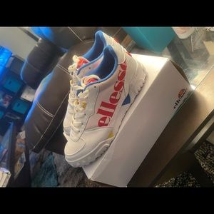 Womens Ellesse Tanker Logo Sneakers